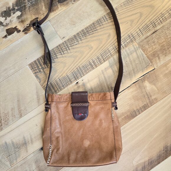 Lucky Brand Brown Leather Handbag - Picture 1 of 12